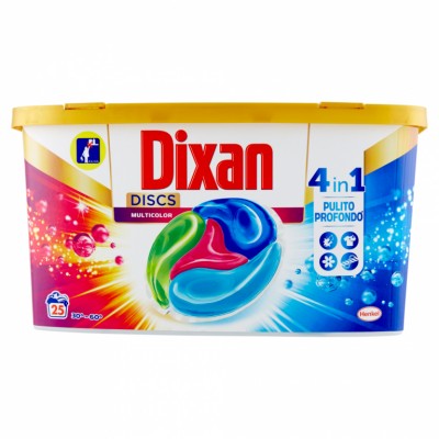 Капсулы для стирки DIXAN DISCS COLOR 25 шт.
