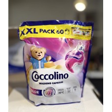 Капсулы для стирки Coccolino Color 3 in 1 XXL, для цветного белья, 60 капсул (до 60 стирок) Капсулы для стирки Coccolino Color 3 in 1 XXL, для цветного белья, 60 капсул (до 60 стирок)