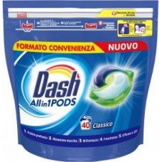 Капсулы для стирки Dash Classico 3in1 40 стирок