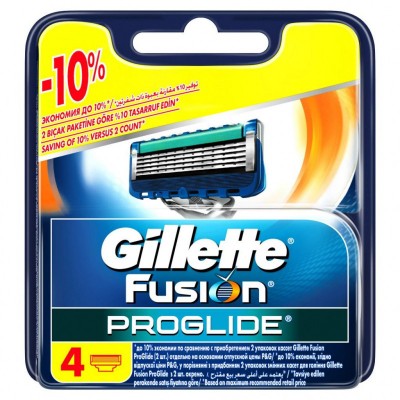 Кассеты для бритья, сменные Fusion Proglide Запаска (4)