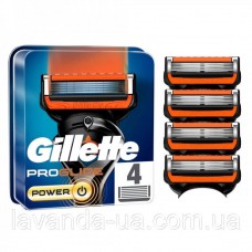Кассеты для бритья, сменные Fusion ProGlide Power 4шт