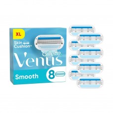 Сменные картриджи Gillette Venus Smooth Sensitive, 8 шт – гладкое и бережное бритьё без раздражения