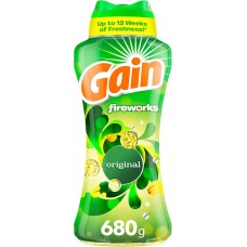 Ополаскиватель для стирки в гранулах Gain Fireworks In-Wash Scent Booster Beads, Original  (680 г)
