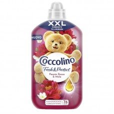 Кондиционер для белья Coccolino Peonia Rossa & Mela концентрат, 76 стирок, 1750 мл