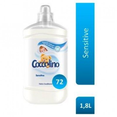 Ополаскиватель для белья Coccolino(Нидерланды) Sensitive 1,8л 72 стирки