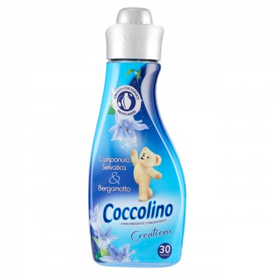 Ополаскиватель для белья Coccolino Concentrato Campanula Selvatica & Bergamotto 750 ml 30 стирок