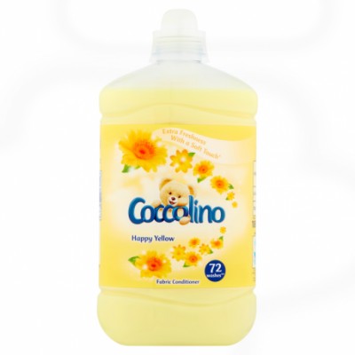 Ополаскиватель для белья Coccolino HAPPY YELLOW 1,8л 72 стирки