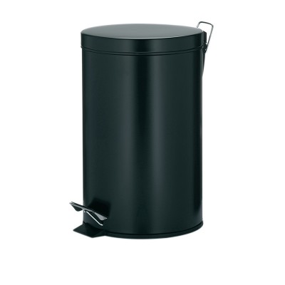 Відро з педаллю Kilian 12л метал.,чорне