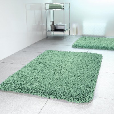 Килимок д/ванної polyester HIGHLAND 60 x 90 зелений_10.19956