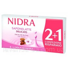 Крем-мило Nidra тверде з мигдальним молочком 3*90 г