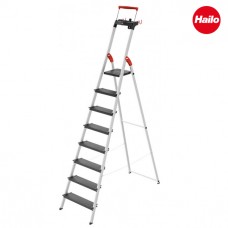 СТРЕМЯНКА АЛЮМИНИЕВАЯ HAILO L100 TOPLINE, 8 СТУПЕНЕЙ (8050807)
