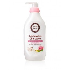 Лосьон для тела Happy Bath Daily Moisture Oil Rose Body Lotion