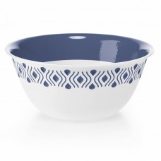 МИСКА ГЛУБОКАЯ STEFANPLAST TOSCA D19СМ. БЕЛЫЙ/СИНИЙ (55002)