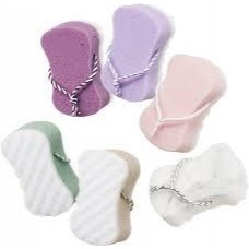 Мочалка, массажная губка, 1 шт.