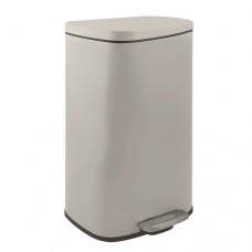 Мусорное ведро с педалью Spirella AKIRA серо- коричневое 30л (10.21566)