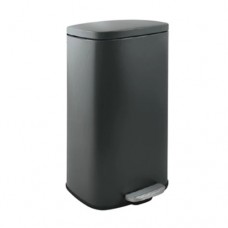 Мусорное ведро с педалью Spirella AKIRA серое 30л (10.21565)