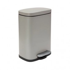 Мусорное ведро с педалью Spirella AKIRA серо- коричневое 12л (10.21561)