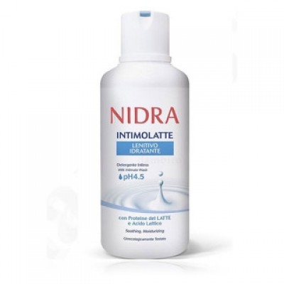 Интим-молочко Nidra Lenitivo з молочними протеїнами  500 мл