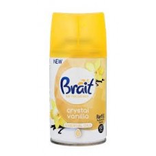 Сменный баллон для автоматического ароматизатора воздуха Brait Crystal Vanilla 250 мл