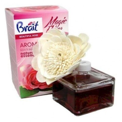 Освежитель воздуха Brait Magic Flowers Beautiful Rose 75 мл. (12)