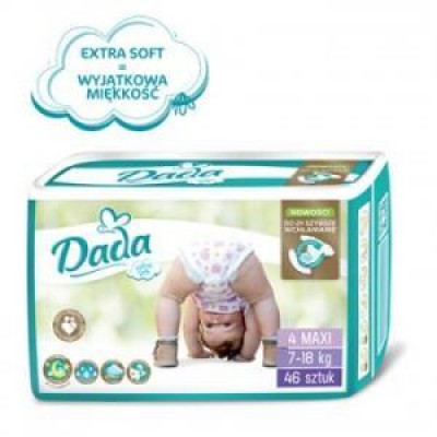 Подгузники Dada №4 Extra soft maxi 7-18kg 46шт.