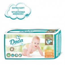 Подгузники Dada №3 Extra soft midi 4-9kg 54шт.