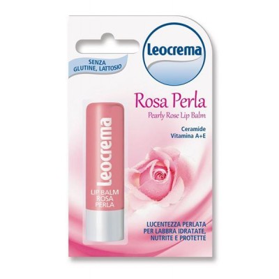 Помада гигиеническая 5,5 МЛ. 00712 ROSA PERLA LEOCREMA