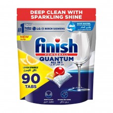 Таблетки для посудомоечных машин Finish Quantum All in 1 Lemon, 90 шт