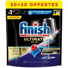 Таблетки для посудомоечной машины Finish Ultimate All in 1, 60 шт