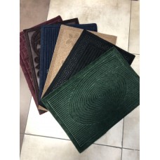 Коврик придверный резиновый РУБЧИК  б/каймы (разноцв.) 60*90см