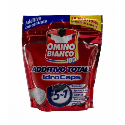 Капсулы для стирки Omino Bianco Idro Caps 5 в 1 (12 штук) 240г
