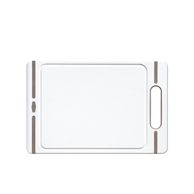 Дошка д/нарізання продуктів ITALIAN CHEF L 34x22 білий/сірий_51412