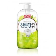 Экологическое кухонное средство для посуды с ароматом соды и лайма Trio Baking Lime 680мл