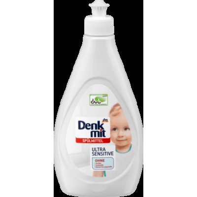 Средство жидкое для мытья посуды Denkmit Spulmittel Ultra Sensitive 500мл.