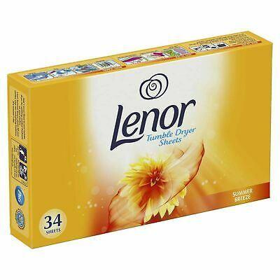 Серветки ароматизовані для сушіння білизни Lenor Summer 34 шт. (12)