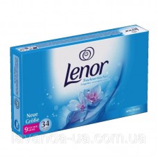 Серветки ароматизовані для сушіння білизни Lenor Aprilfris 34 шт. (12)