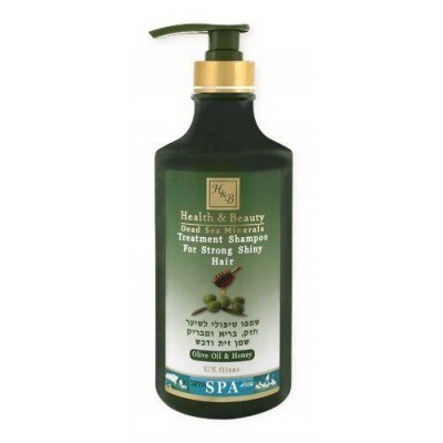 Шампунь зміцнюючий д/сухого ламкого  волосся з додаванням оливкового масла та меду H&B 320  780 мл/1