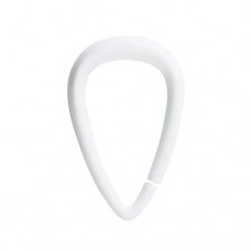 Кольца для шторки DROP белые 12шт (10.14716)