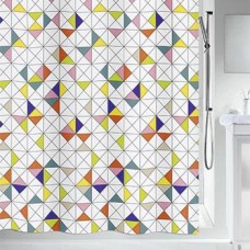 Шторка д/ванної рolyester KLEEN різнокол.180 x 200 см_10.19150