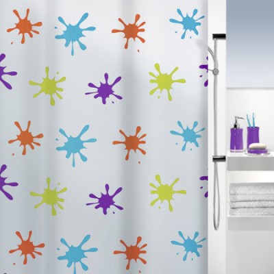 Шторка д/ванної  SPLASH peva 180х200 різнокольор._10.16133