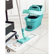 НАБОР: ШВАБРА LEIFHEIT PROFI 42 СМ. MICRO DUO 55048 + ПРЕСС ДЛЯ ОТЖИМА LEIFHEIT PROFI С РОЛИКАМИ 55076