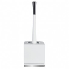 Щітка д/унітаза porcelaіn ROMA(Швейцария) білий/срібло_10.17971