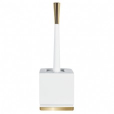 Щітка д/унітаза porcelaіn ROMA білий/золото