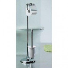 Держак д/бумаги з щіткою підлоговий порц._10.05413