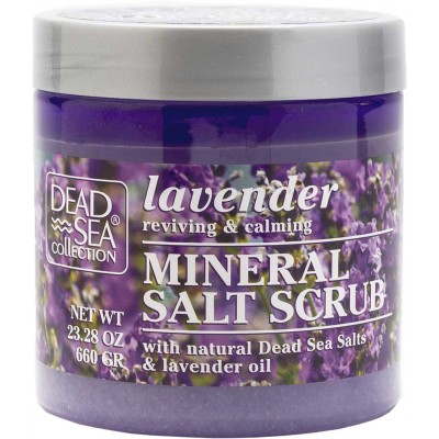 DSC Скраб для тіла з мінералами Мертвого моря та маслом лаванди 660г