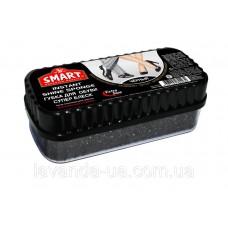 Губка для обуви Smart суперблеск чёрная