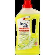 Средство жидкое для мытья полов из плитки Denkmit Allzweckreiniger Limetten Zander 1л.