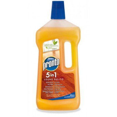 ЗАСІБ ДЛЯ МИТТЯ ПІДЛОГ ПАРКЕТНИХ ТА ВСІХ ДЕЛІКАТНИХ ПОВЕРХОНЬ 750 МЛ. PRONTO