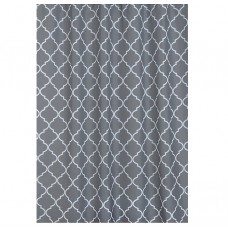 Шторка для ваної TXT ORIENT 3, сіра (кільця в комплекті)_06854