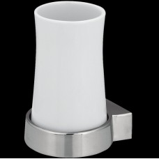Стакан для зуб щеток porcel SYDNEY белый/хром